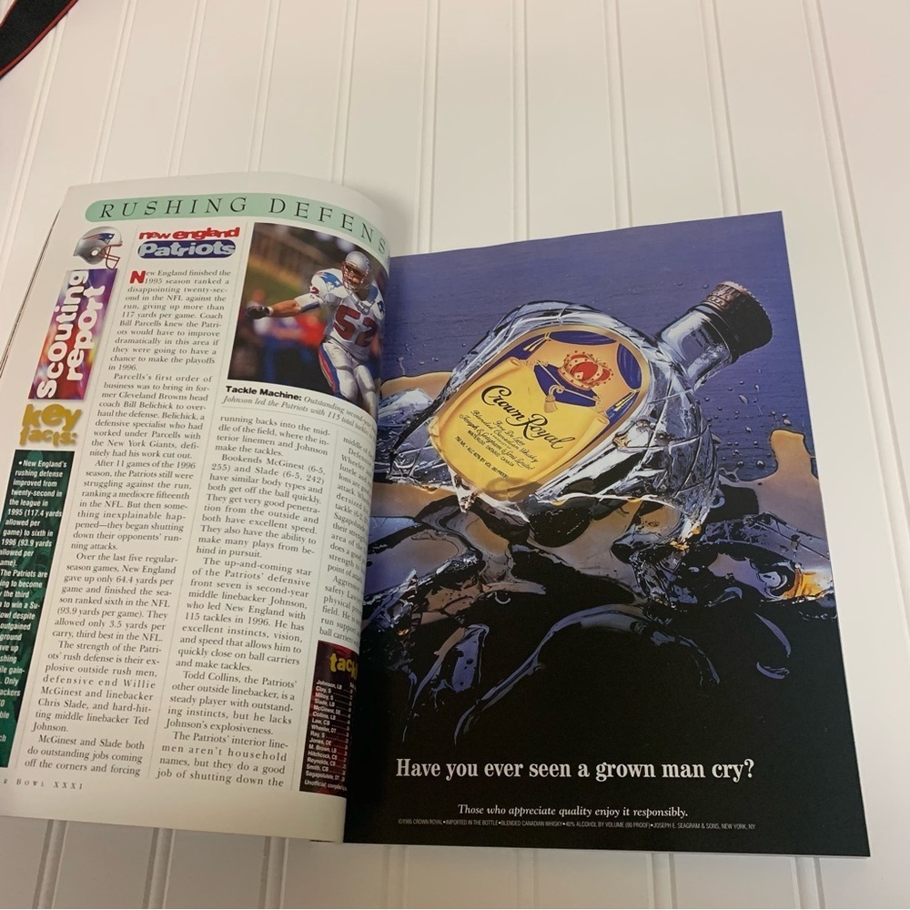 Super Bowl XXXI Official Game Program - Picture 4 of 7